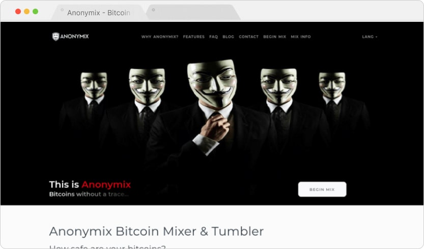 Anonymix site